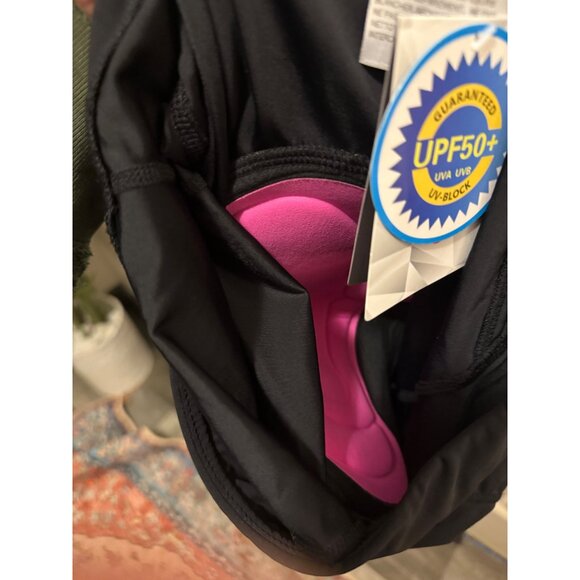 Baleaf UPF50+ Padded Cycling Pants XL Black W/ Zipper Pocket & Reflective Detail - Picture 7 of 7